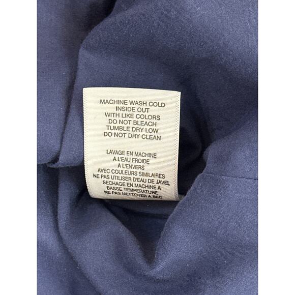 Joie Kada Linen Sleeveless Mini Starburst Dress Blue White Nautical Summer Sz M - Picture 12 of 13